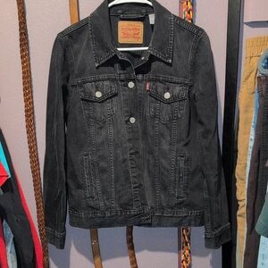 Levi's Women's Charcoal Denim Jacket